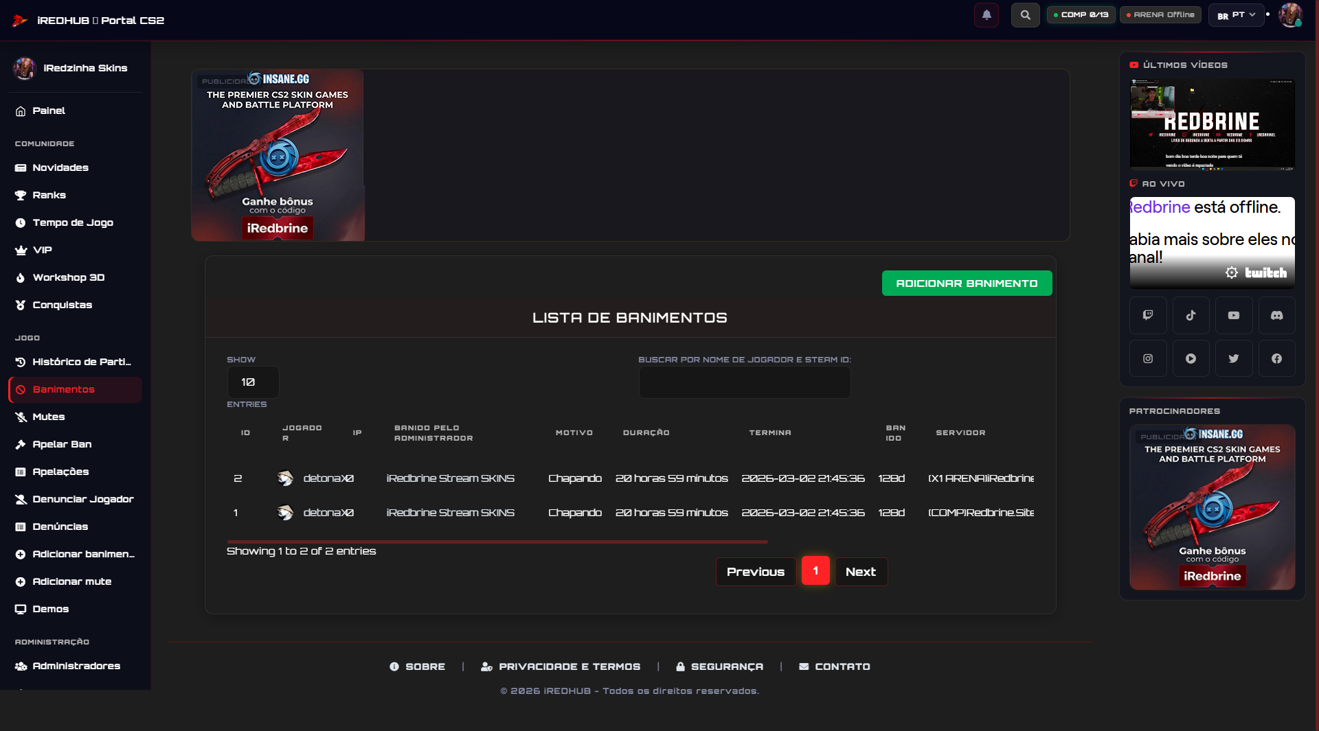 Bans